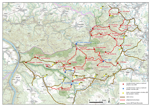 Mapa pro integrovaný záchranný systém