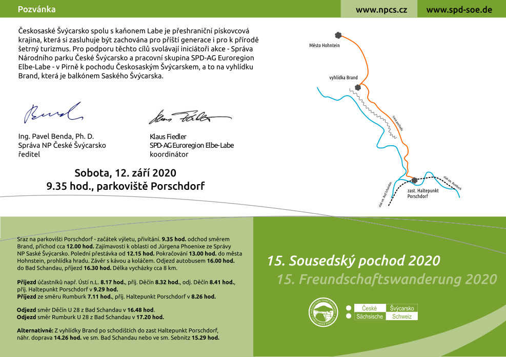 Pozvánka na sousedský pochod