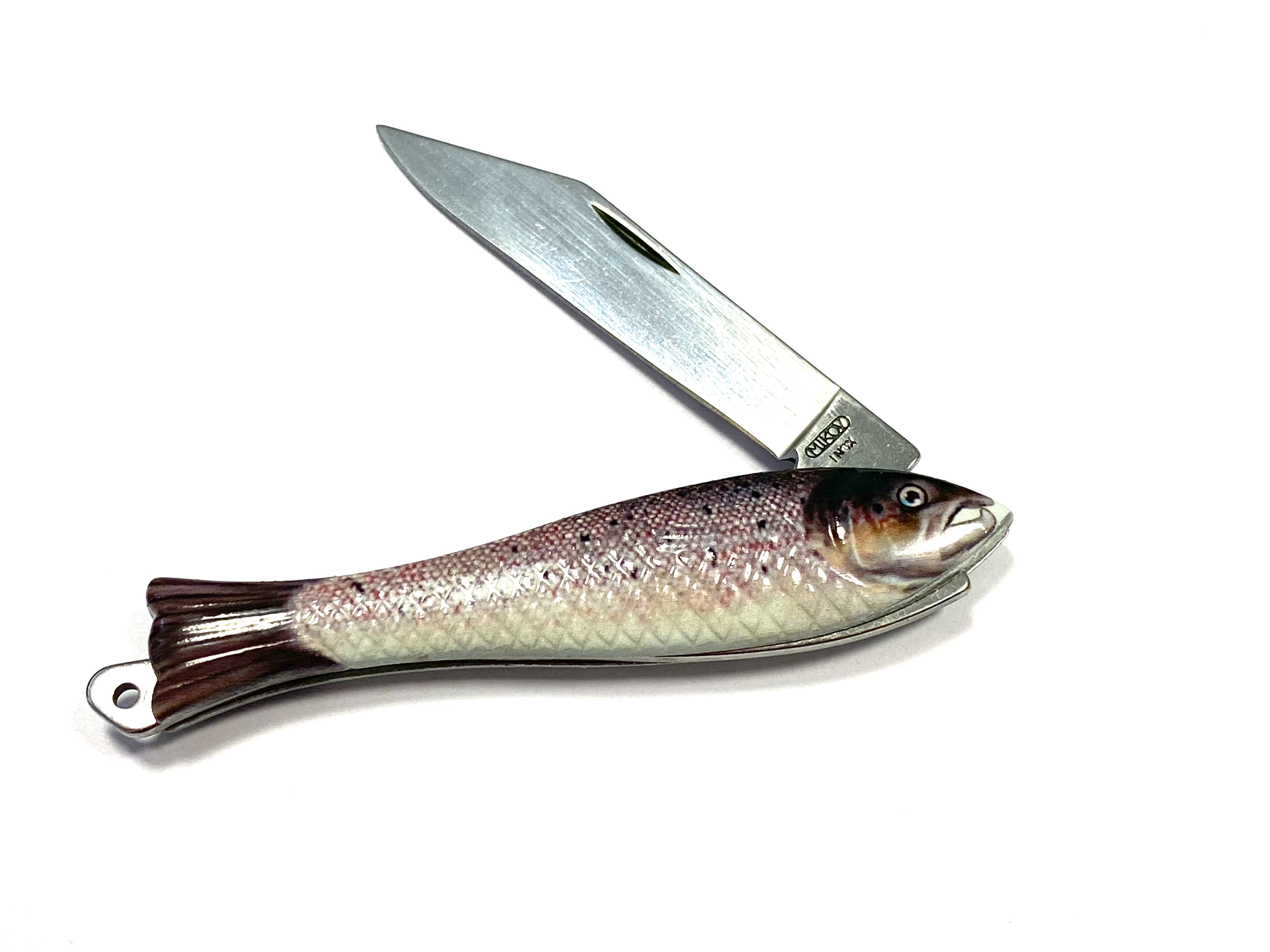 Kapesní nožík Rybička v lososím provedení