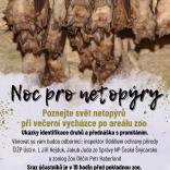 Plakát na akci - Noc pro netopýry
