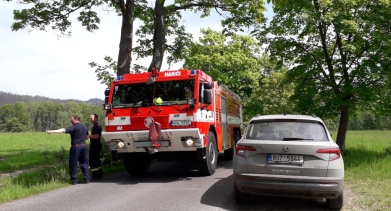 Cvičení HZS na území NP České Švýcarsko