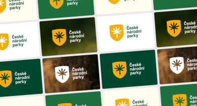 Společné logo českých národních parků v různých variantách. Autor: studiospolu
