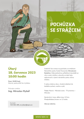 POCHŮZKA SE STRÁŽCEM 18.7. 2023