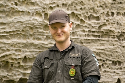 Lukáš Halíř - strážce NP ČŠ, foto V. Sojka