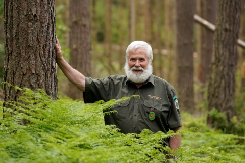 Strážce NP ČŠ Jan Lobotka, foto V. Sojka