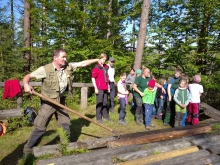 Setkání Junior Rangerů v Hinterhermsdorfu, NP Saské Švýcarsko