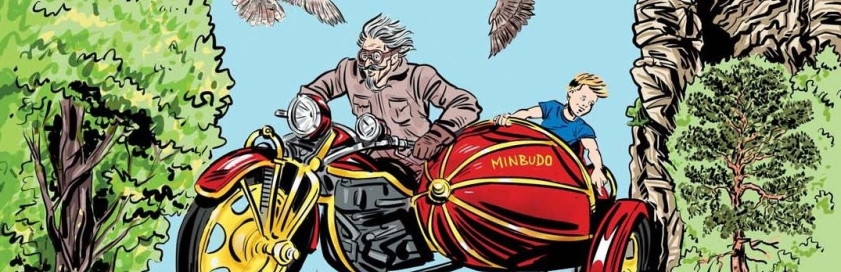 Titulní stránka komiksu Tadeášův sen o lese